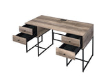 Desirre - Wirting Desk With USB Port - Oak