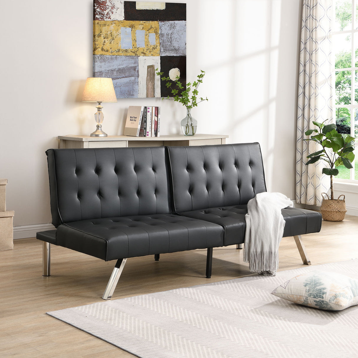 Sleeper Sofa - Black