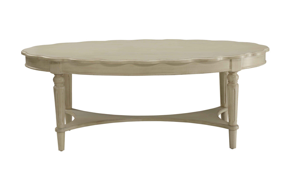 Fordon - French Antique Coffee Table - Ivory