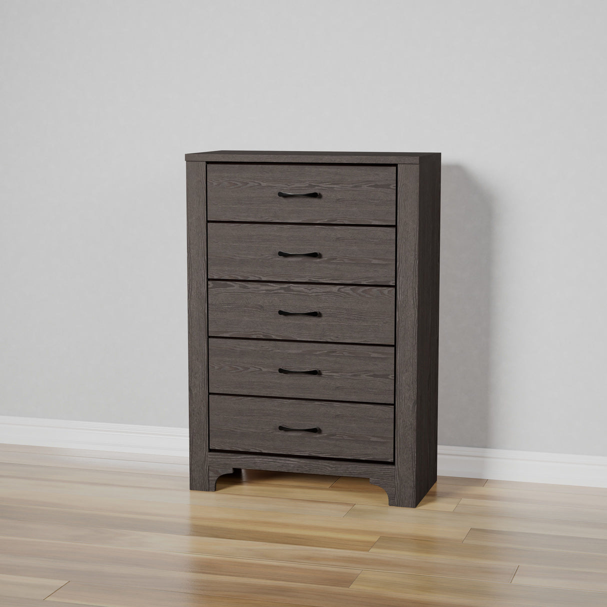 Junipe - 5 Drawer Chest - Brown