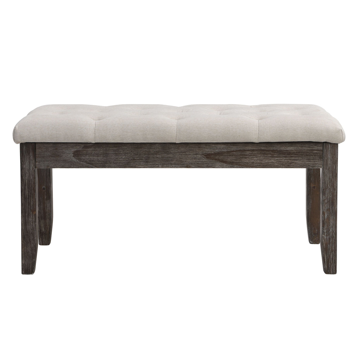 Tufted Upholstered Bench - Beige