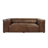 Brancaster - Grain Leather Sofa - Brown