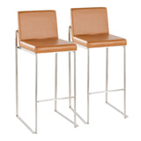 Fuji - Contemporary And Modern Elegance High Back Barstool