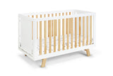 Livia - 3-in-1 Convertible Island Crib - White Frame