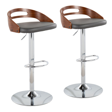 Cassis - Mid-Century Modern Adjustable Barstool With Swivel