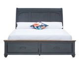 Americana - Sleigh Bed