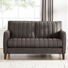 Ennis - Leather Loveseat