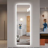 Full Length Mirror Body Mirror With LED - Clear