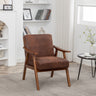 Accent Chair, Classic Mid Century Modern For Extra Seating