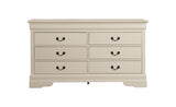 Louis Phillipe - 6-Drawer Dresser