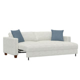 Biana - Pop-Up Sleeper Sofa - White