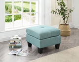 Newbury Ottoman - Teal