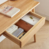 Writting Desk With Drawer - Oak Natural