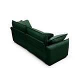 Corduroy 2 Piece Living Room Set - Green