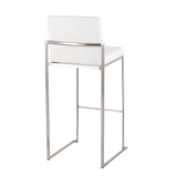 Fuji - Contemporary And Modern Elegance High Back Barstool