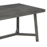 TREXM 6-piece Farmhouse Style Dining Set (Gray)