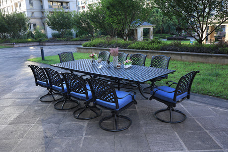 Rectangular Dining Set With Cushions