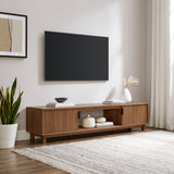 Modern Fluted Door Minimalist TV Stand