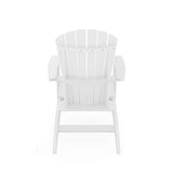 Adirondack Chair Sturdy HDPE Poly Lumber For Poolside, Patio, And Garden Relaxation