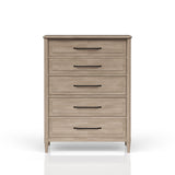 5 Drawer Door Chest - Sand