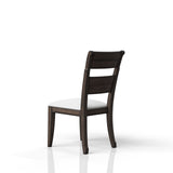 Upholstered Seat Side Chair - Chocolate