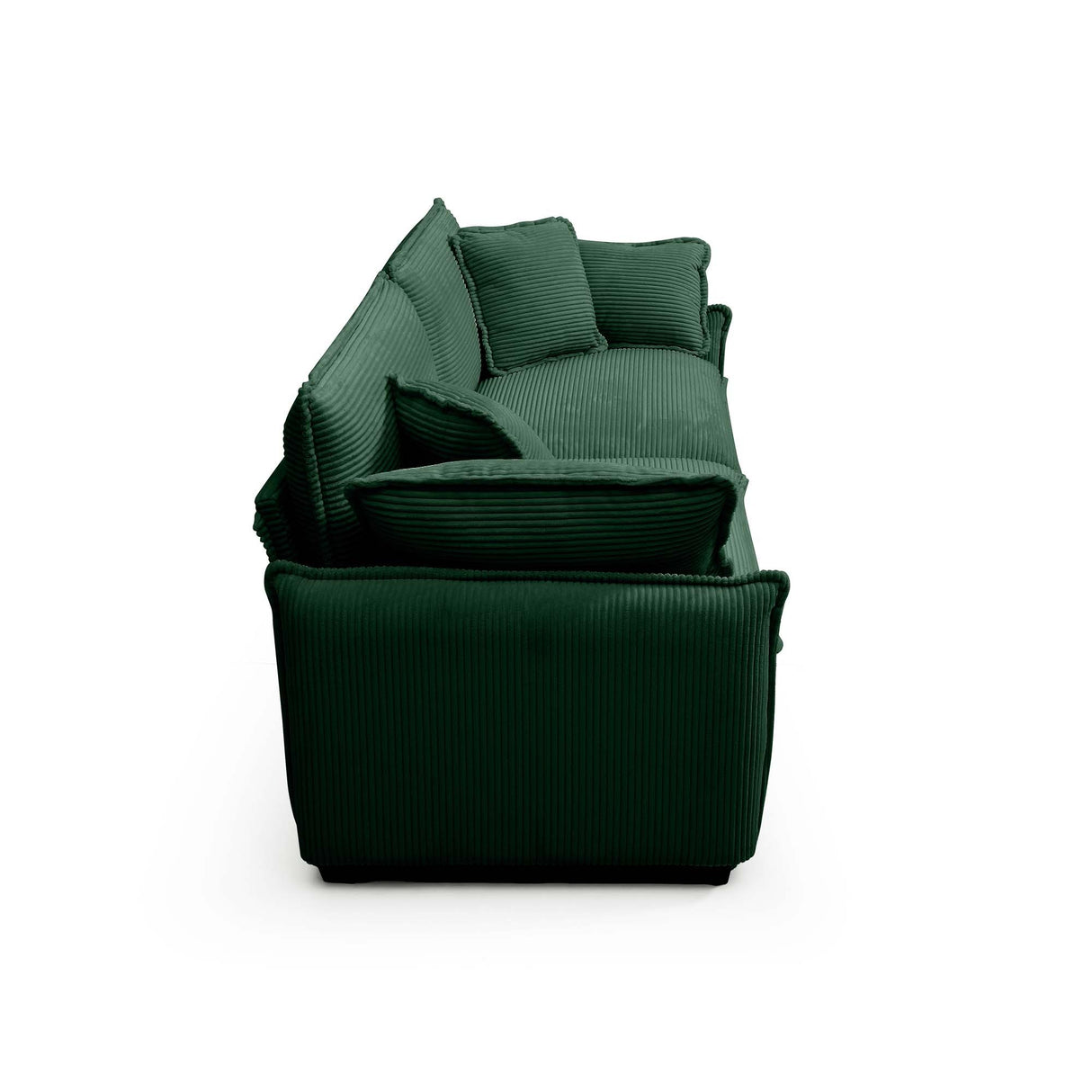 Corduroy 2 Piece Living Room Set - Green