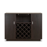 Hazen - Wine Cabinet - Espresso