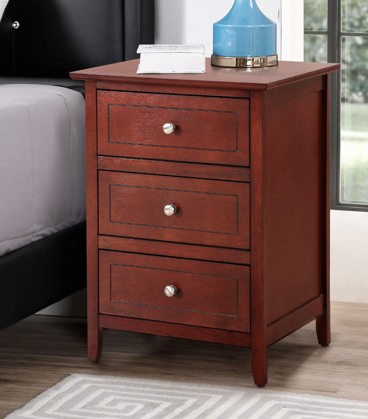 Daniel - 3 Drawer Nightstand